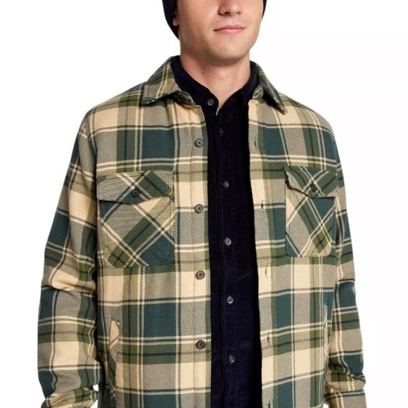 Alpine Design Other - Alpine Design Men's Beige and Green Plaid Jacket